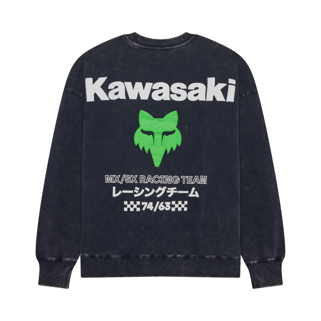 Fox Racing Kawi Flc Crew in BLAU