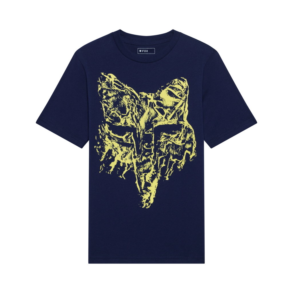Fox Racing Yth Image Print Hd Ss Tee in BLAU
