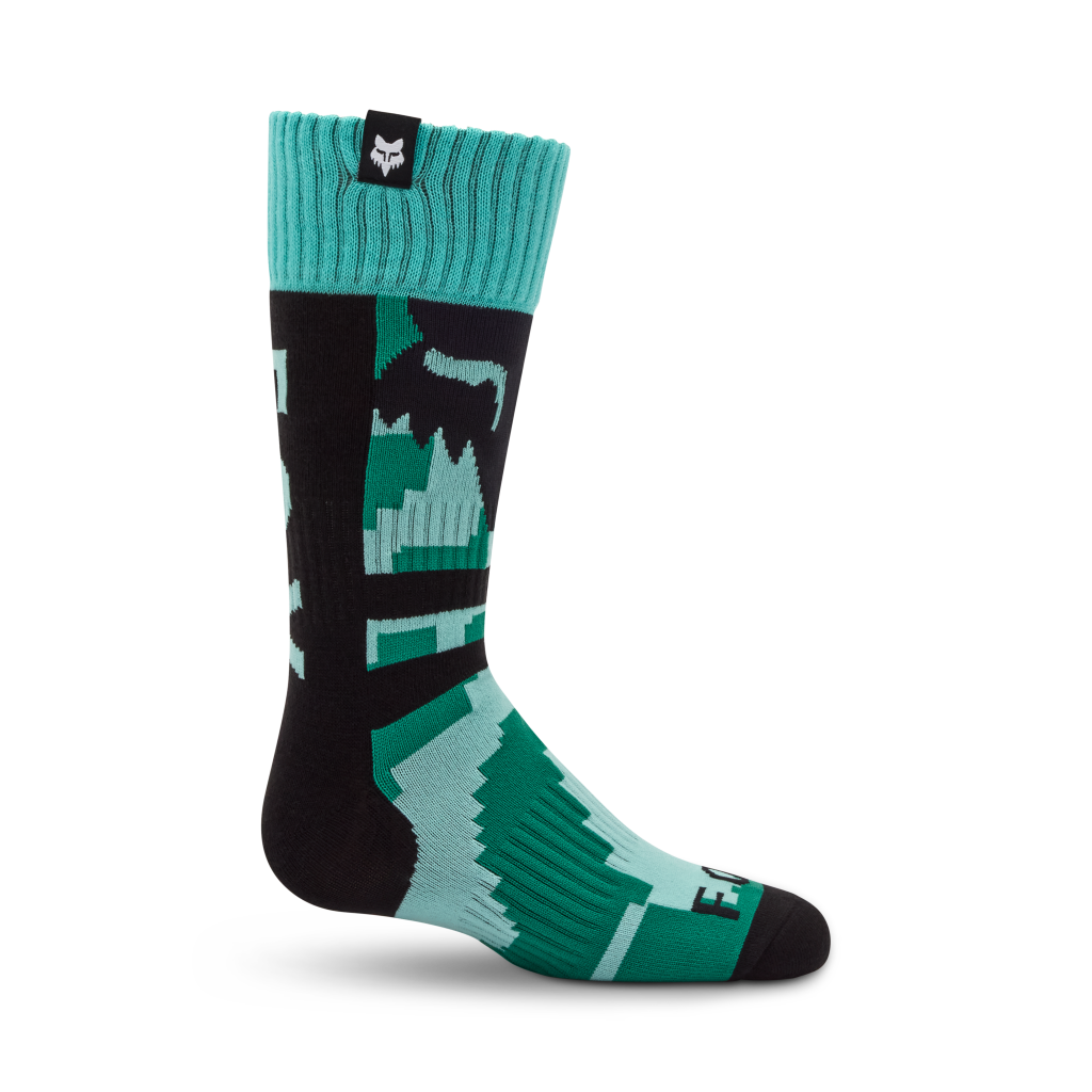 Fox Racing Yth 180 Kairos Motocross Socken in BLAU