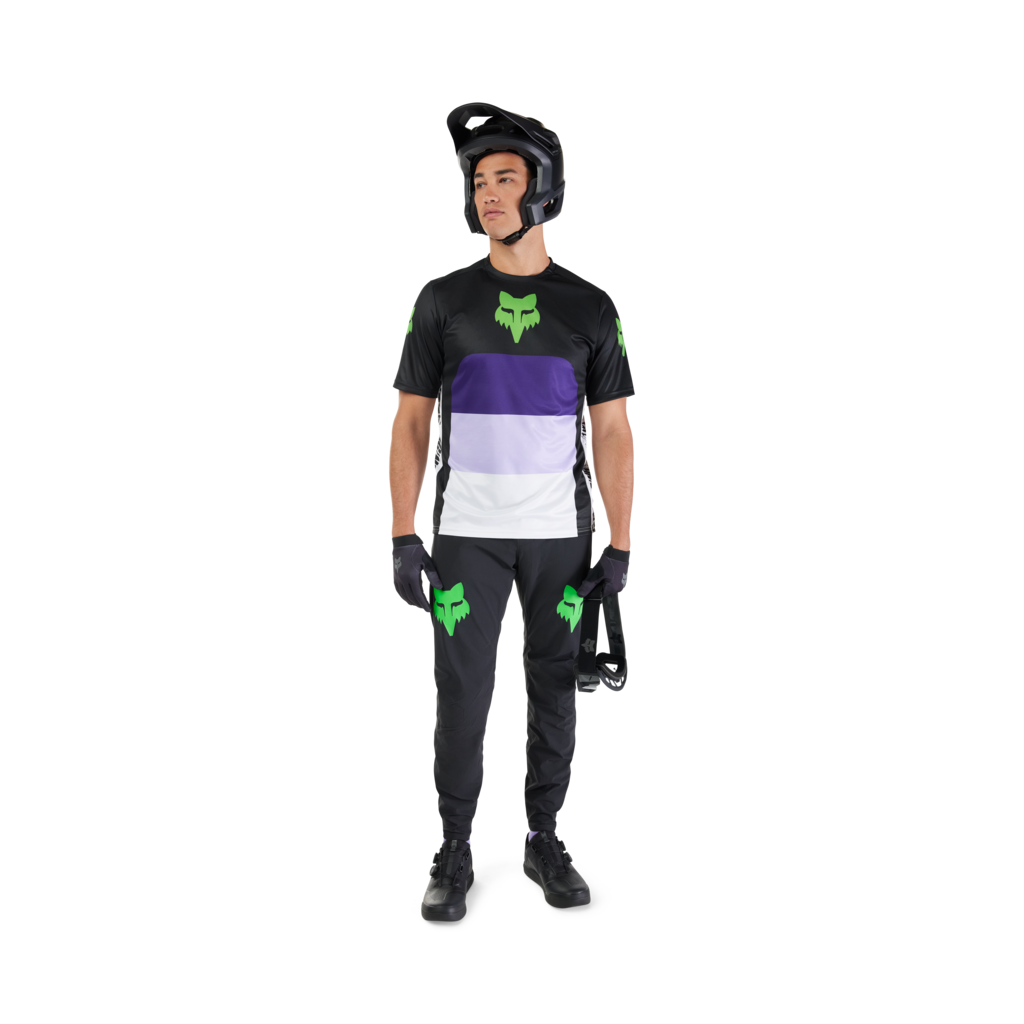Fox Racing Ranger SS Grid Trikot kurzarm in SCHWARZ
