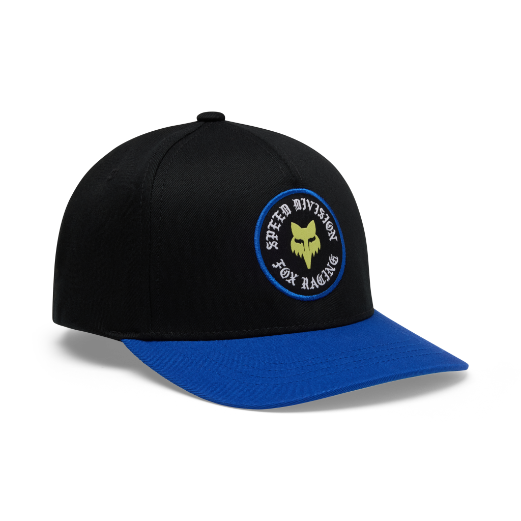 Fox Racing Yth Badge Snapback Hat in SCHWARZ