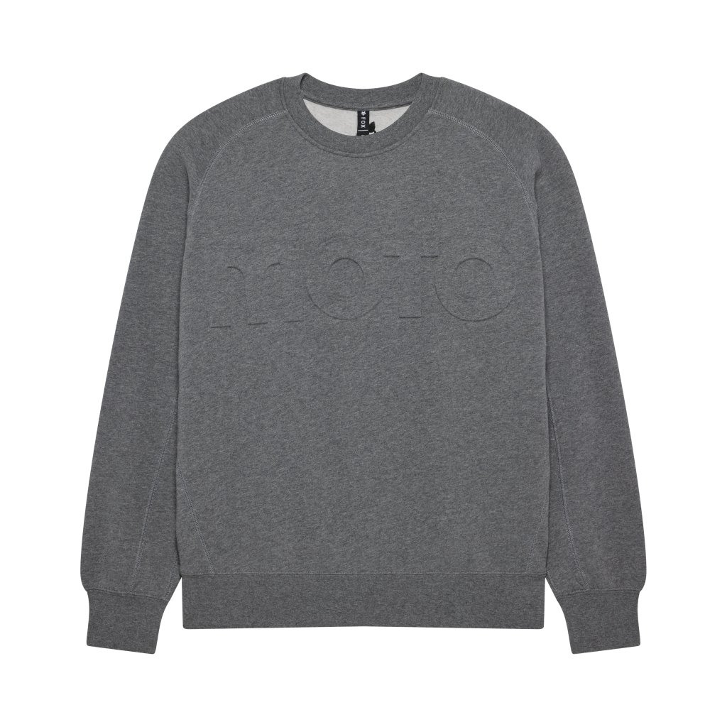 Fox Racing Moto-X Oversized Fleece Crew in GRAU