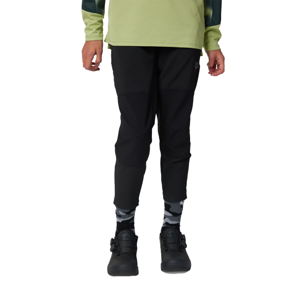 Fox Racing Yth Defend Pant Velohose in SCHWARZ