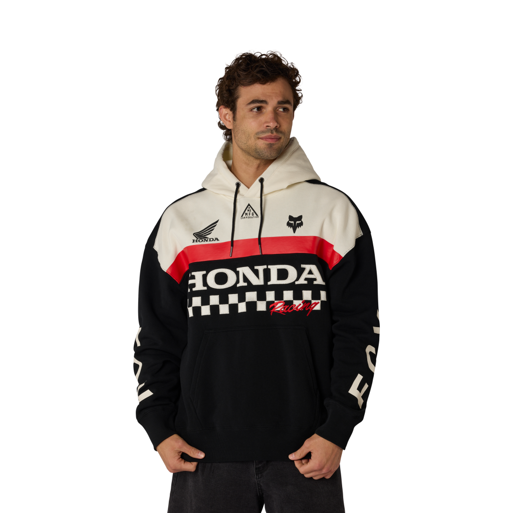 Fox Racing Honda Blocked Flc Po in SCHWARZ