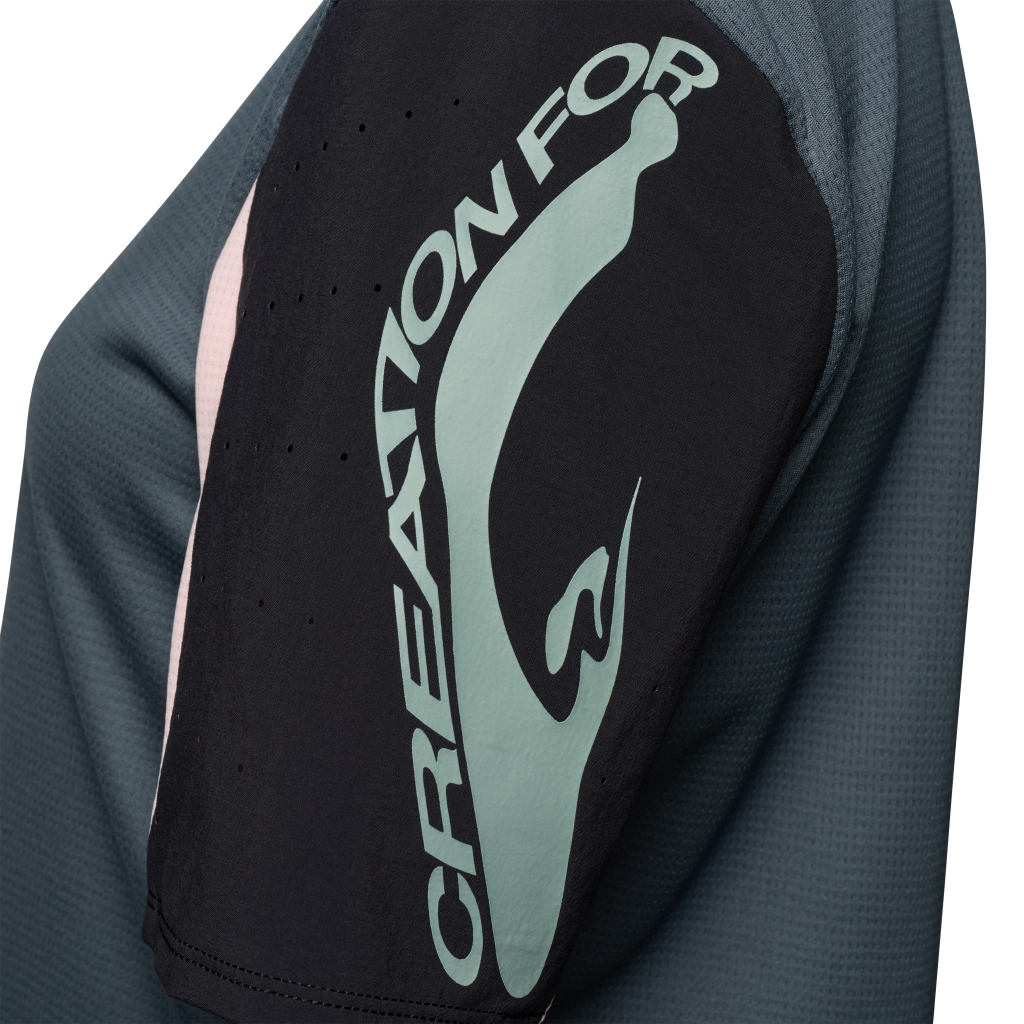 Fox Racing W Defend SS  Creation Trikot kurzarm in BLAU