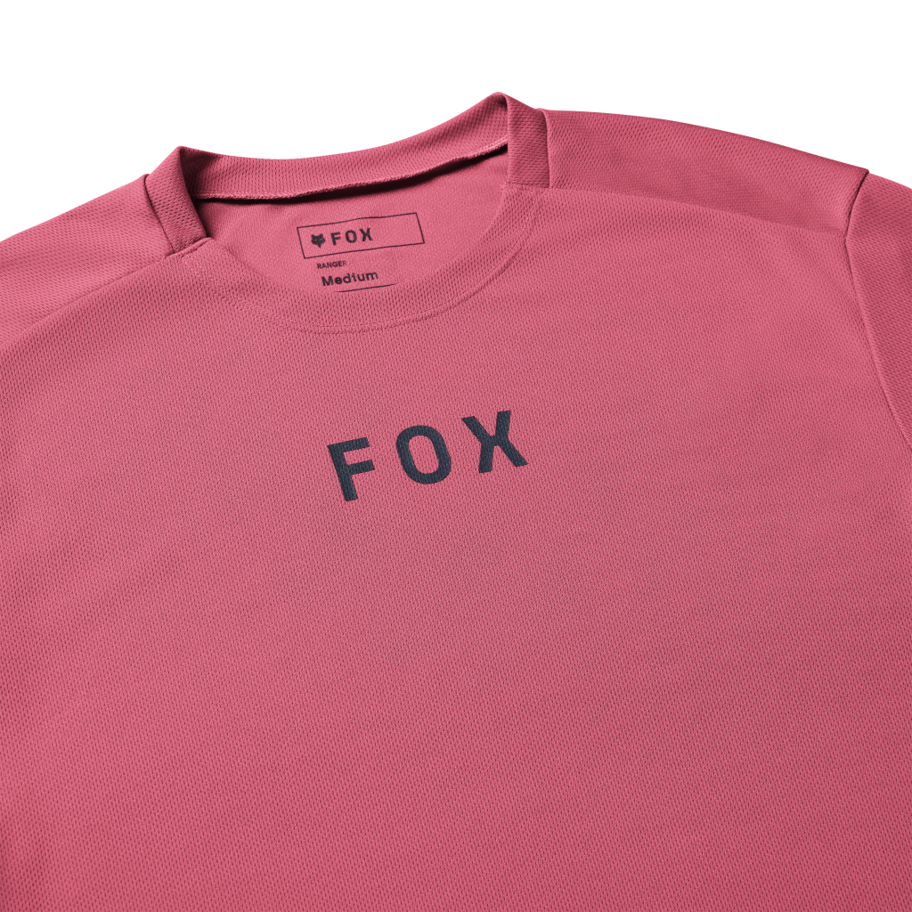 Fox Racing Ranger SS Wordmark Trikot kurzarm in ROT