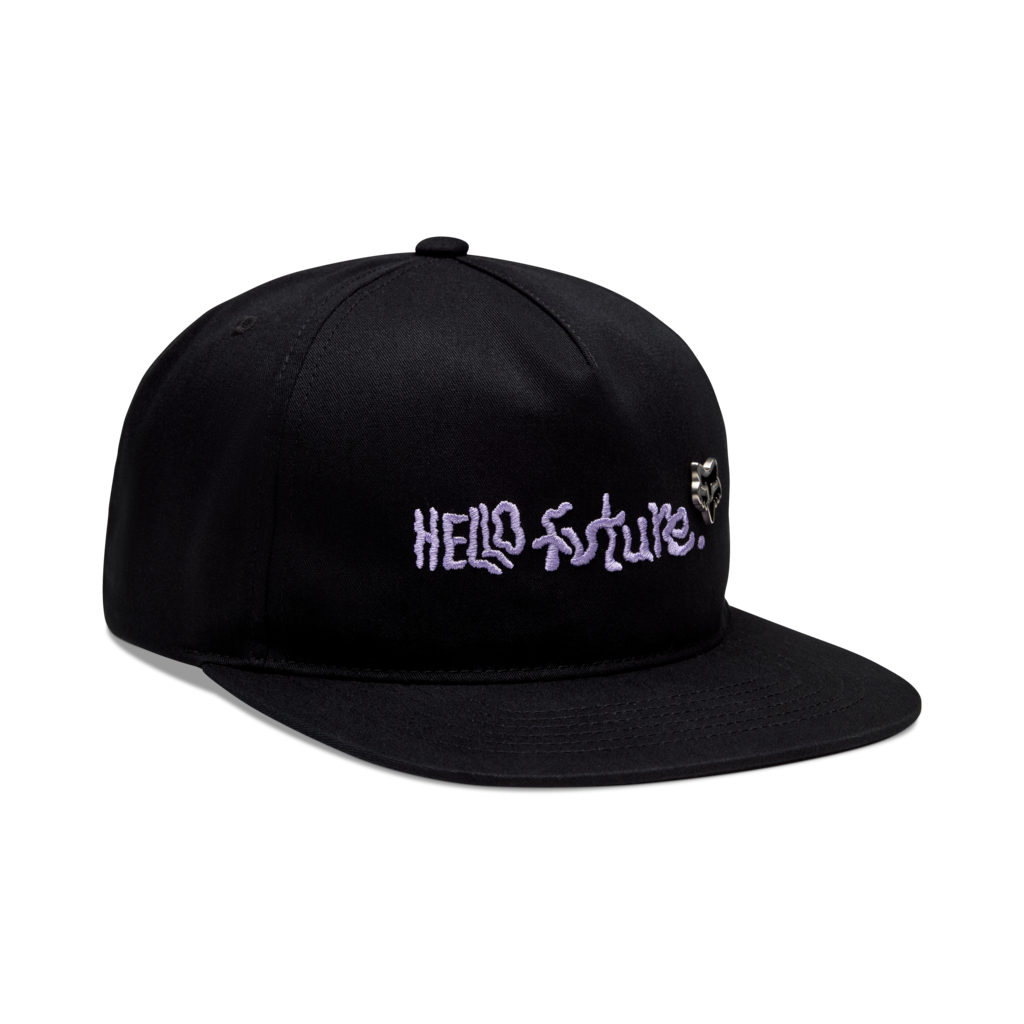 Fox Racing Hello Future Snapback Cap in SCHWARZ