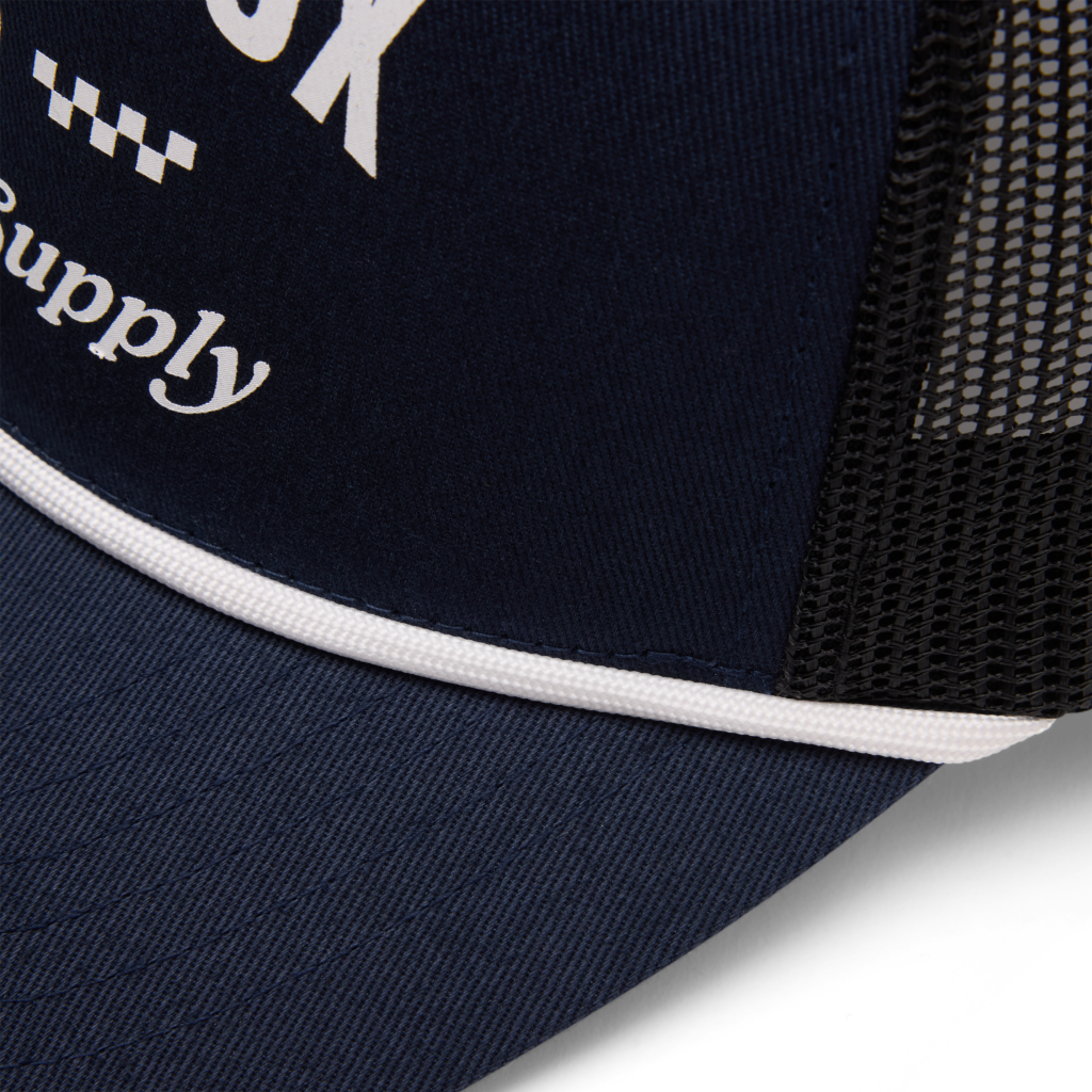 Fox Racing W Supply Mesh Rope Trucker in BLAU