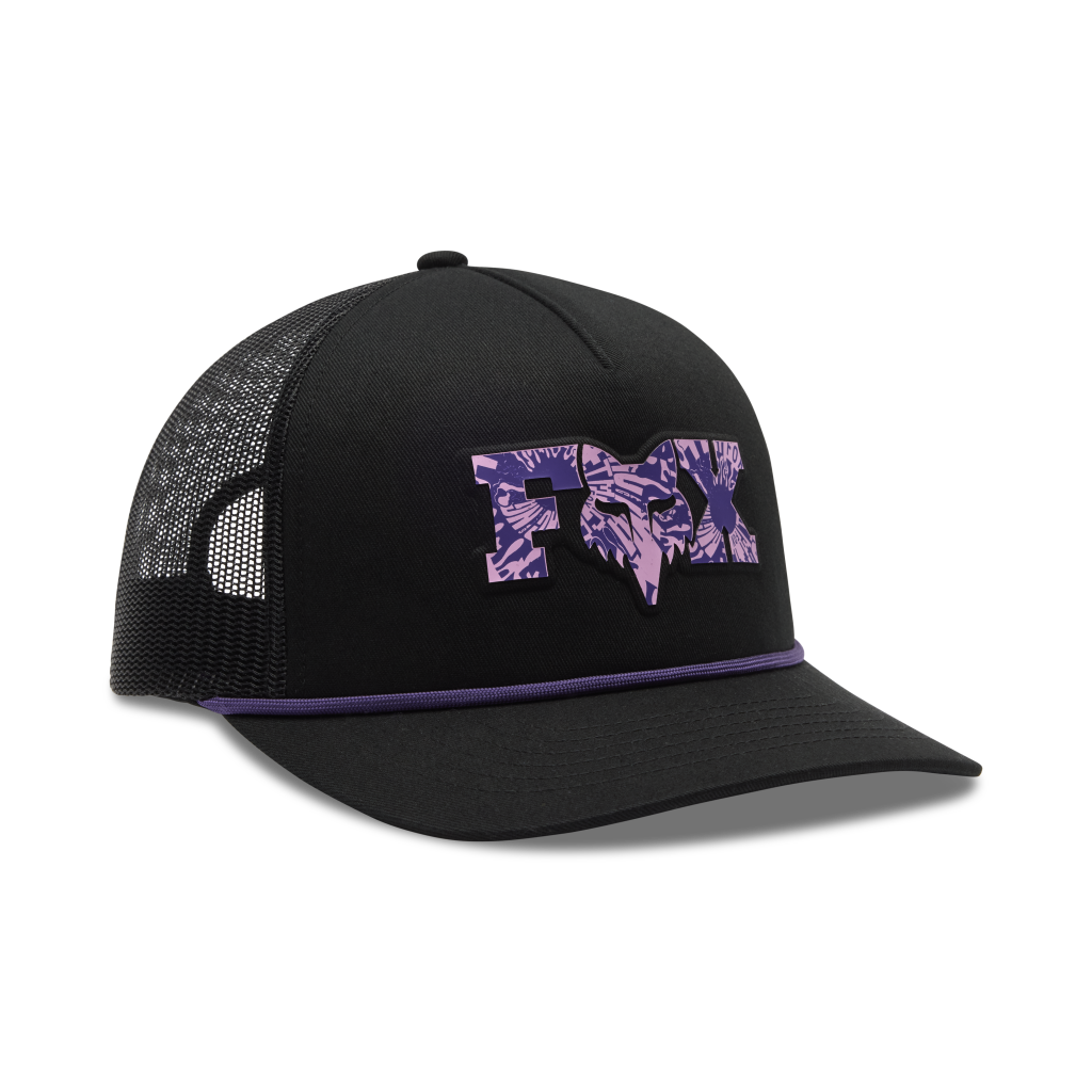 Fox Racing W Image Phantom Rope Trucker Cap in SCHWARZ