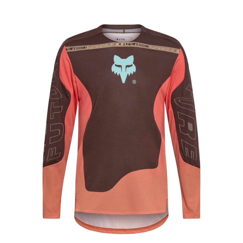 Fox Racing Flexair LS Elevated Trikot langarm in BRAUN